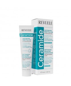 Revuele Ceramide Anti-Blemish Night Face Gel Ενυδάτωσης για Ατέλειες Προσώπου