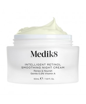 Medik8 Κρέμα Προσώπου Νυκτός για Ενυδάτωση, Αντιγήρανση & Σύσφιξη με Ρετινόλη intelligent retinol smoothing night cream  50ml