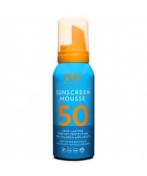 EVY Technology Sunscreen Mousse για πρόσωπο και σώμα SPF50 100ml