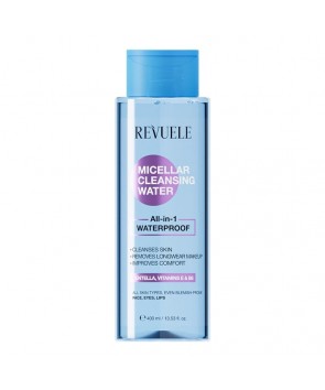 Revuele Micellar Cleansing Water All-In-1 Waterproof, 400ml