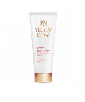 Yellow Rose Ginger Body Cream with Silk 250ml